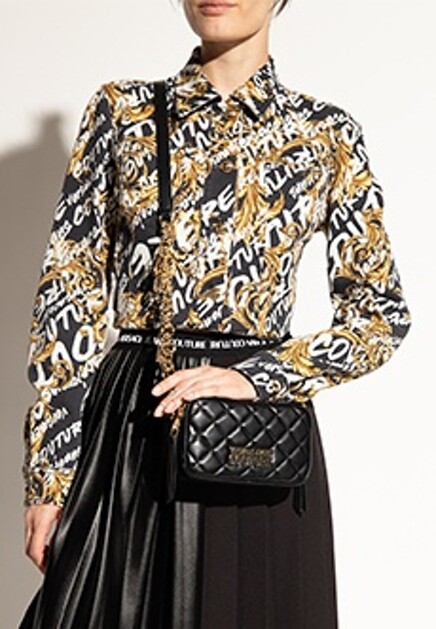 Мини-сумка с логотипом  VERSACE JEANS COUTURE