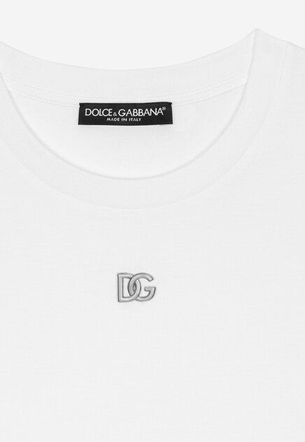 Топ DOLCE&GABBANA  - Хлопок - цвет белый