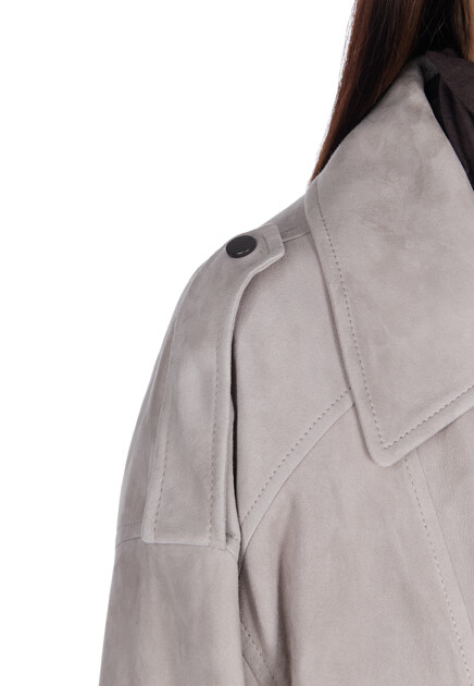 Замшевая куртка BRUNELLO CUCINELLI - ИТАЛИЯ