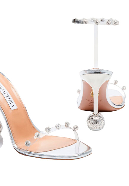 Босоножки AQUAZZURA  - ПВХ