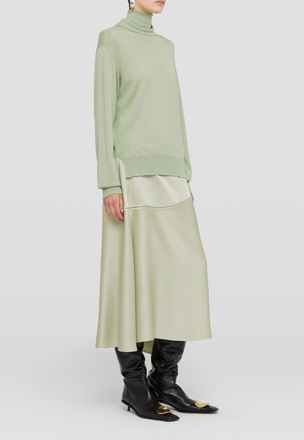 Водолазка JIL SANDER  - Шерсть, Шелк