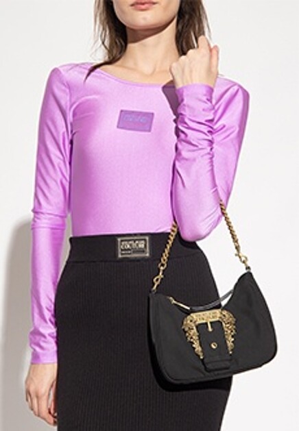 Текстильная мини-сумка  VERSACE JEANS COUTURE