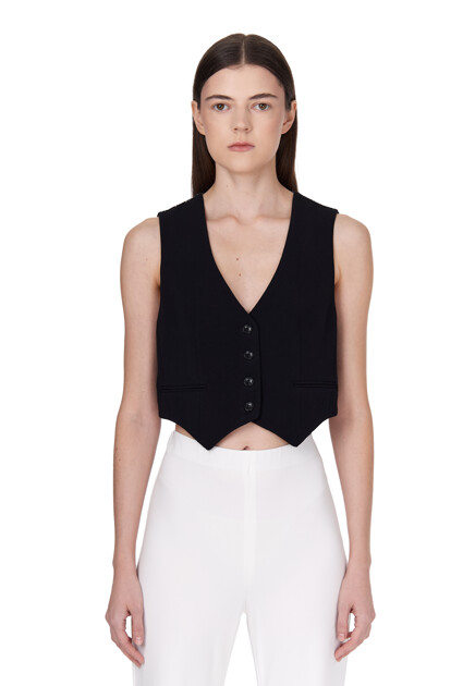 Жилет ERMANNO SCERVINO  - Вискоза, Ацетат