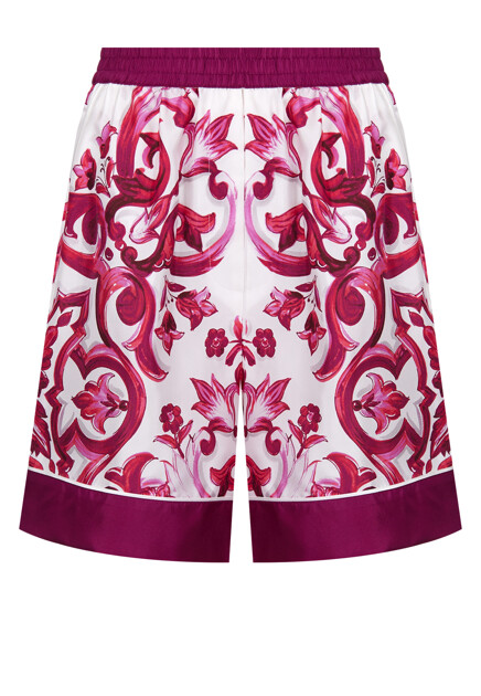 Шорты из шелка  DOLCE&GABBANA