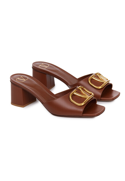 Кожаные мюли VALENTINO - ИТАЛИЯ