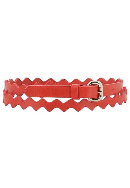 Красный ремень VALENTINO RED