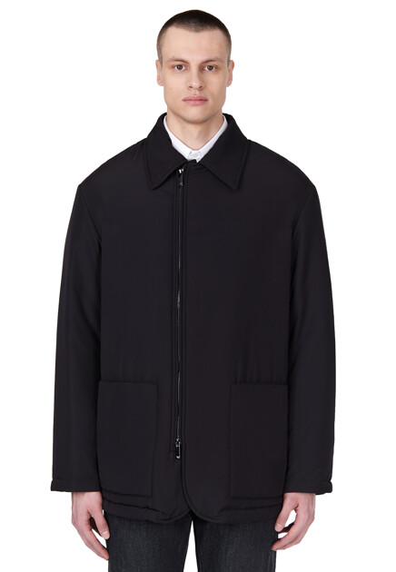 Куртка EMPORIO ARMANI  - Полиэстер - цвет черный