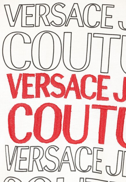 Футболка VERSACE JEANS COUTURE  - Хлопок - цвет белый