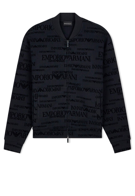 Олимпийка из смесового хлопка  EMPORIO ARMANI