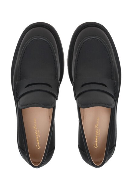 Лоферы GIANVITO ROSSI  - Кожа
