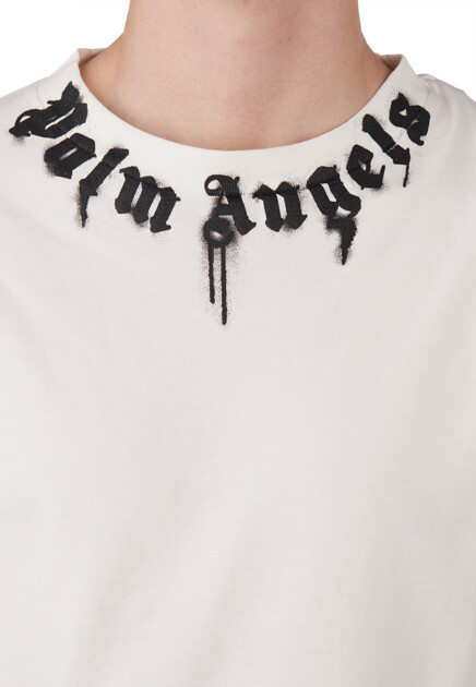 Хлопковая футболка PALM ANGELS