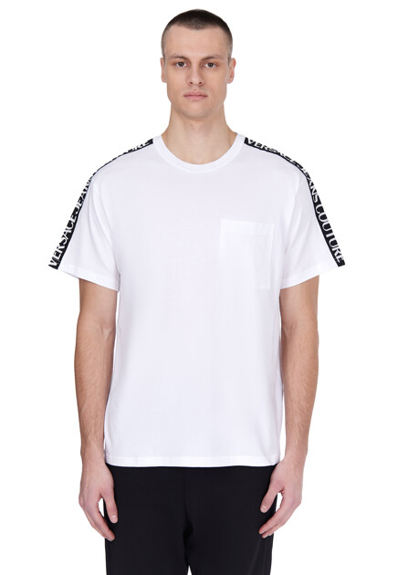 Футболка VERSACE JEANS COUTURE  - Хлопок - цвет белый