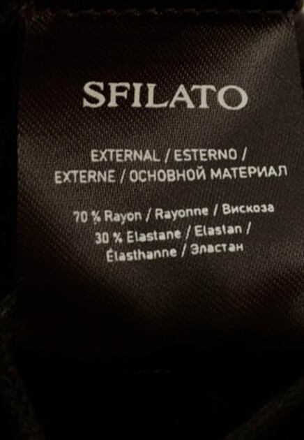 Кардиган SFILATO  - Вискоза, Эластан - цвет черный
