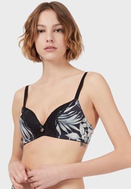 Бюстгальтер Daily Charme с уплотненными треугольными чашками EMPORIO ARMANI
