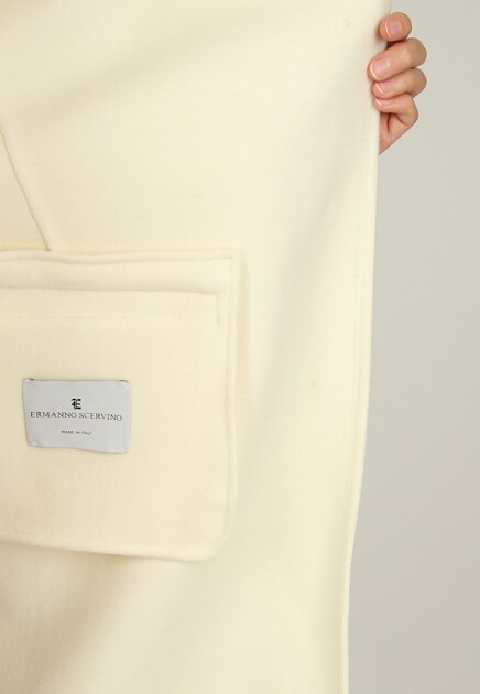 Однобортное пальто  ERMANNO SCERVINO - ИТАЛИЯ