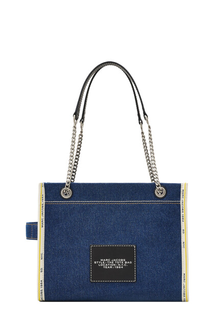Сумка-тоут The Denim Chain Medium Tote Bag MARC JACOBS - США