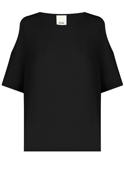 Футболка с открытыми плечами ALLUDE