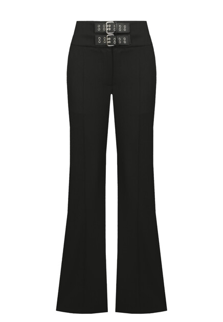 Брюки с акцентным поясом MOSCHINO JEANS