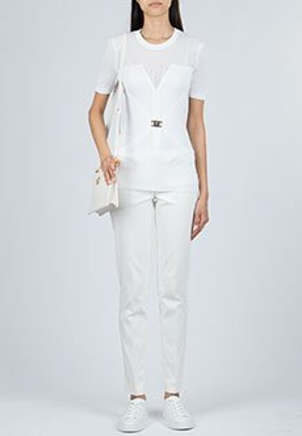 Белый джемпер VERSACE COLLECTION