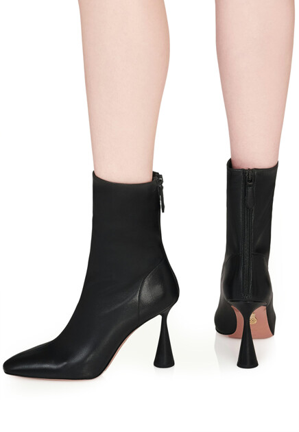 Полусапоги AQUAZZURA  - Кожа - цвет черный