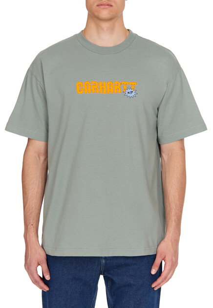 Футболка CARHARTT WIP  - Хлопок - цвет зеленый