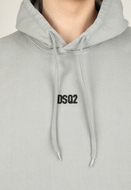 Худи DSQUARED2  - Хлопок - цвет бежевый