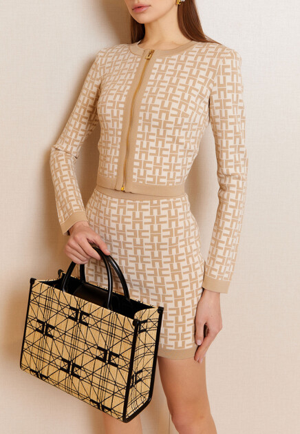 Костюм ELISABETTA FRANCHI  - Вискоза, Полиамид - цвет коричневый