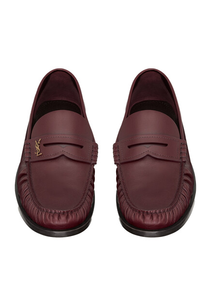 Лоферы SAINT LAURENT  - Кожа