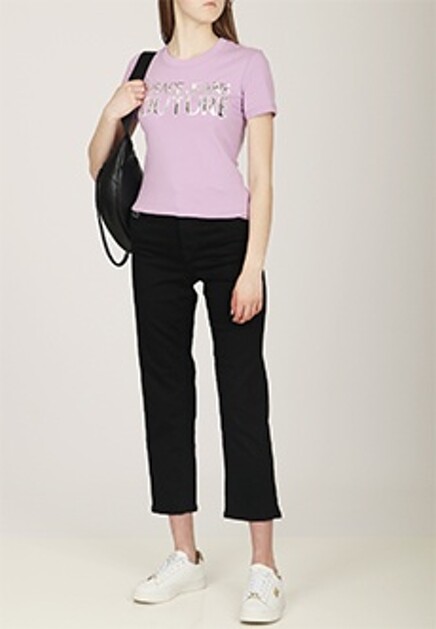 Футболка с логотипом VERSACE JEANS COUTURE