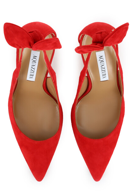 Туфли AQUAZZURA  - Кожа - цвет красный