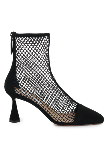 Сетчатые ботильоны  AQUAZZURA