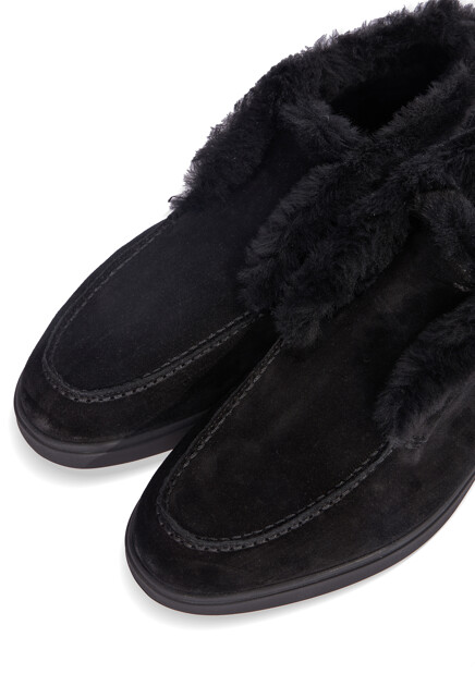 Полуботинки SANTONI  - Замша