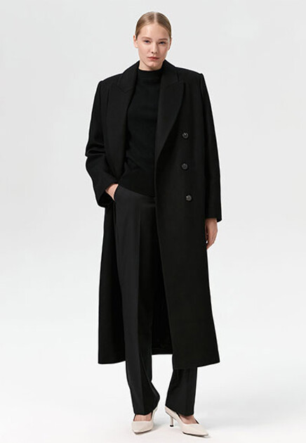Пальто двубортное sirius FASHION REBELS