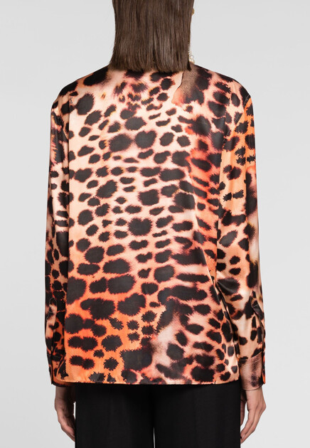 Рубашка ROBERTO CAVALLI  - Вискоза, Шелк