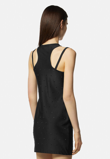 Платье VERSACE JEANS COUTURE  - Полиэстер - цвет черный