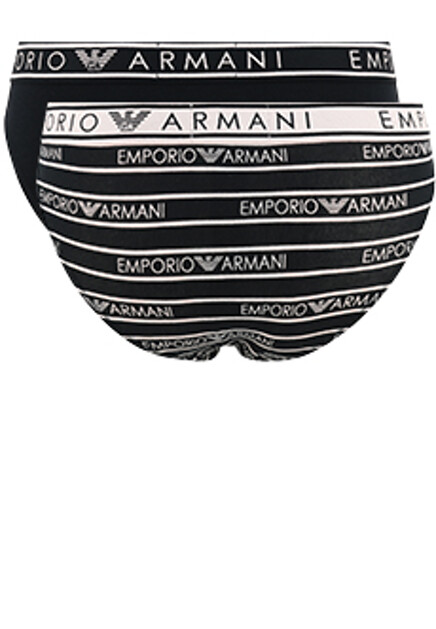Трусы с логотипированным принтом  EMPORIO ARMANI