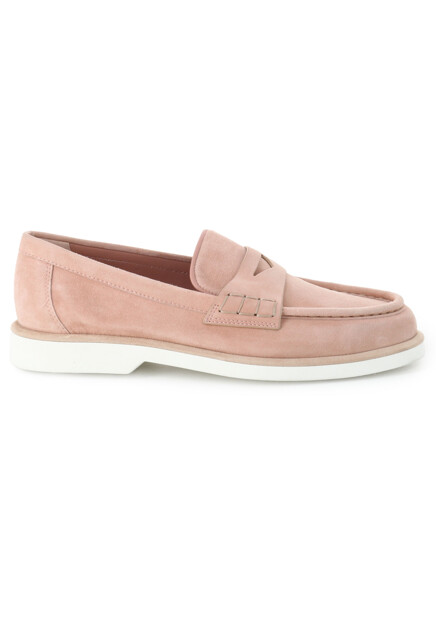 Замшевые лоферы  SANTONI