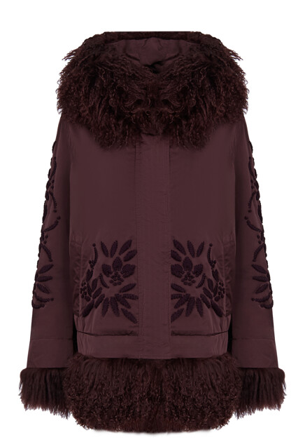 Куртка с вышивкой  ERMANNO SCERVINO