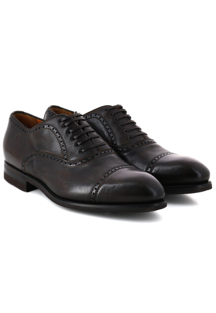 Броги из зернистой кожи BONTONI - ИТАЛИЯ