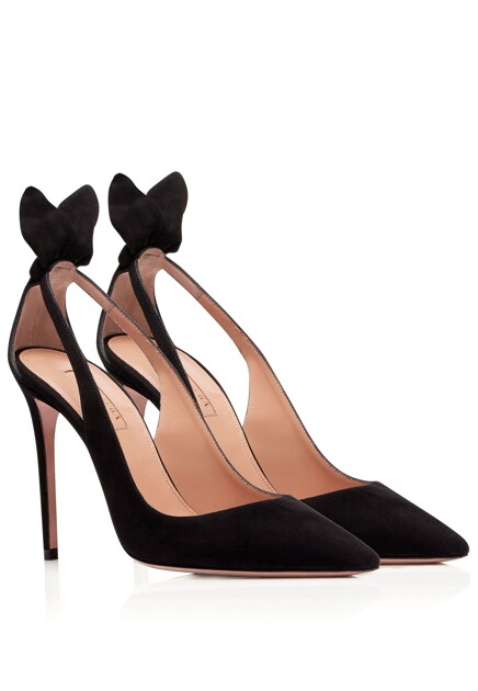 Замшевые туфли Deneuve 105 AQUAZZURA