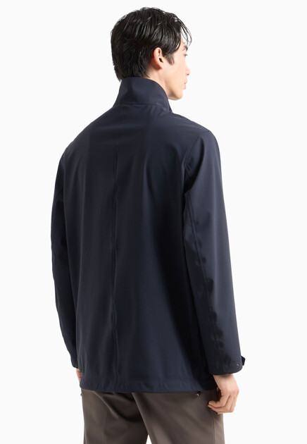 Куртка EMPORIO ARMANI  - Полиамид - цвет синий
