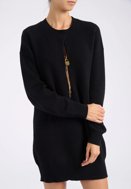 Платье из смесовой шерсти ELISABETTA FRANCHI