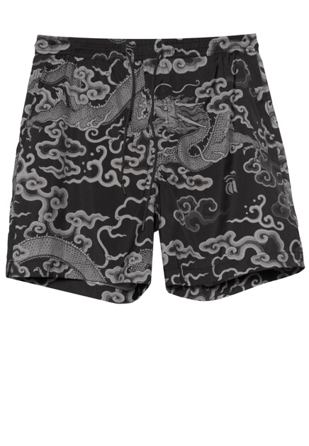 Шорты с принтом  MAHARISHI