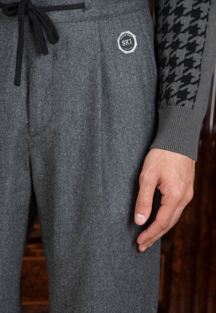 Шерстяные брюки STEFANO RICCI 111844