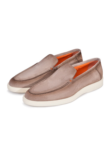 Лоферы SANTONI  - Замша