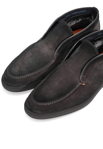 Полуботинки SANTONI  - Замша