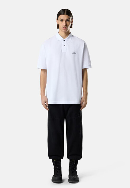 Хлопковое поло STONE ISLAND - ИТАЛИЯ