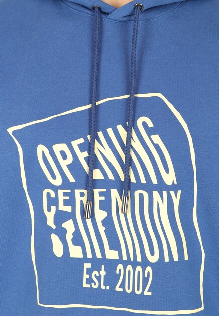 Худи OPENING CEREMONY  - Хлопок - цвет синий