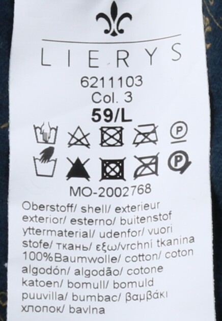 Вельветовая кепи LIERYS