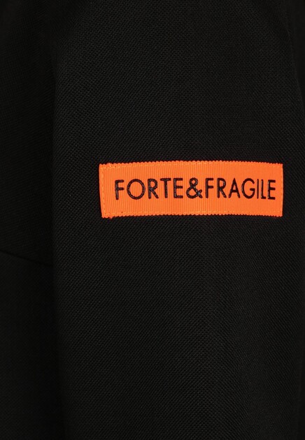 Платье FORTE&FRAGILE  - Хлопок, Полиэстер - цвет черный